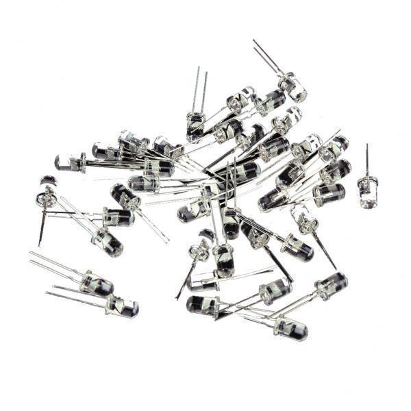 3-4pack 50pcs 5mm RGB LED Light Emitting