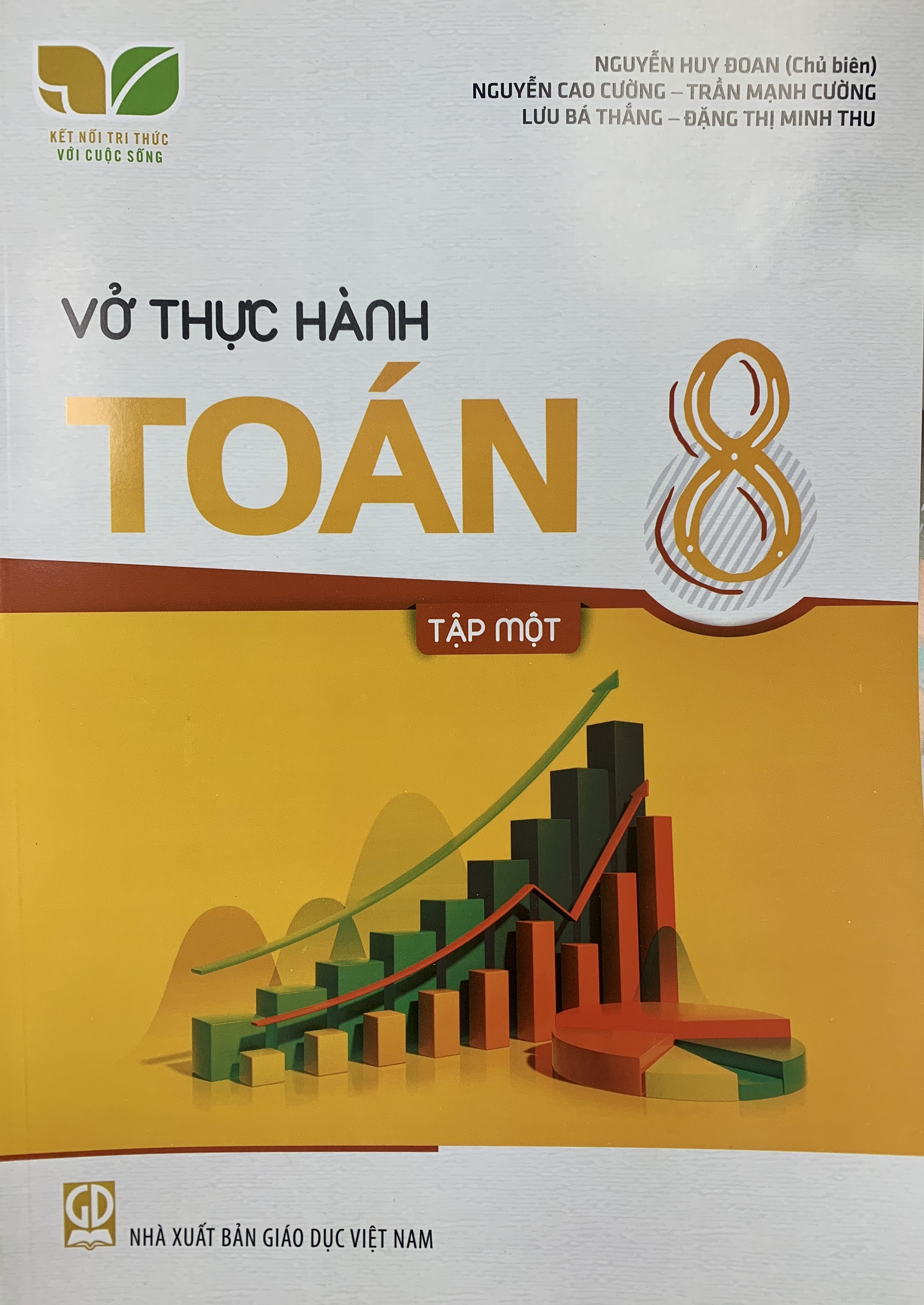 Combo Vở thực hành Toán lớp 8 tập 1+2 (Kết nối tri thức với cuộc sống)