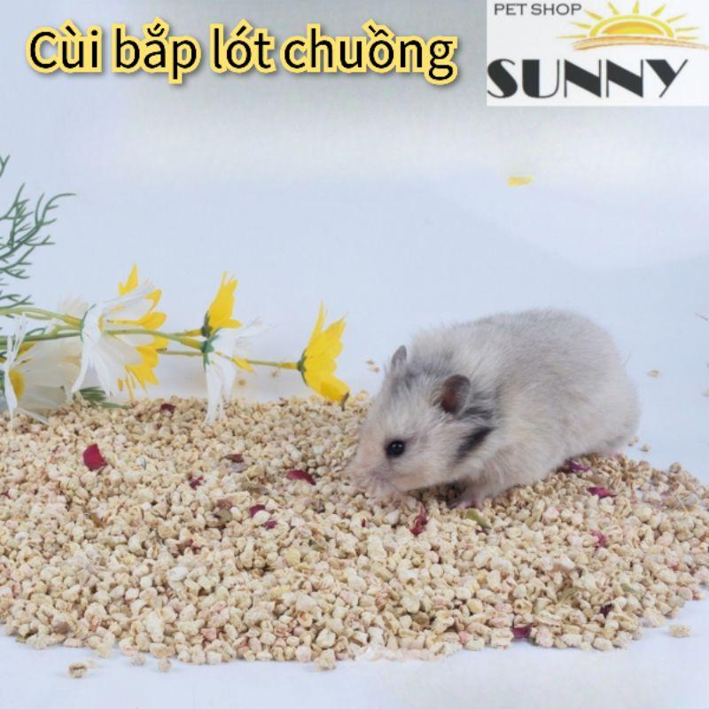 Lõi ngô/Cùi bắp  lót chuồng hamster, bò sát, thỏ, bọ