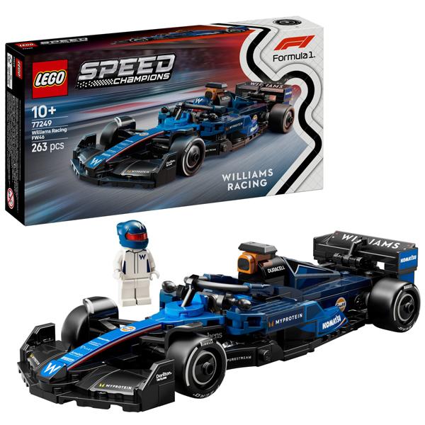Đồ Chơi Lắp Ráp Xe Đua Williams Racing FW46 F1 - Lego Speed Champions 77249 (263 Mảnh Ghép)