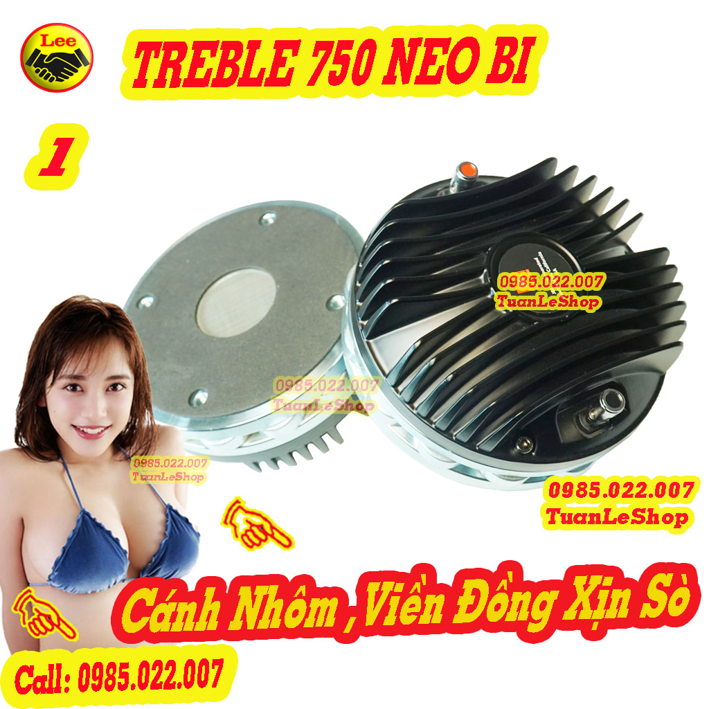 02 LOA TREBLE 750 J B TỪ NEO BI LỒI CAO CẤP – GIÁ 01 CẶP CỦ TREP 750 CÁNH NHÔM