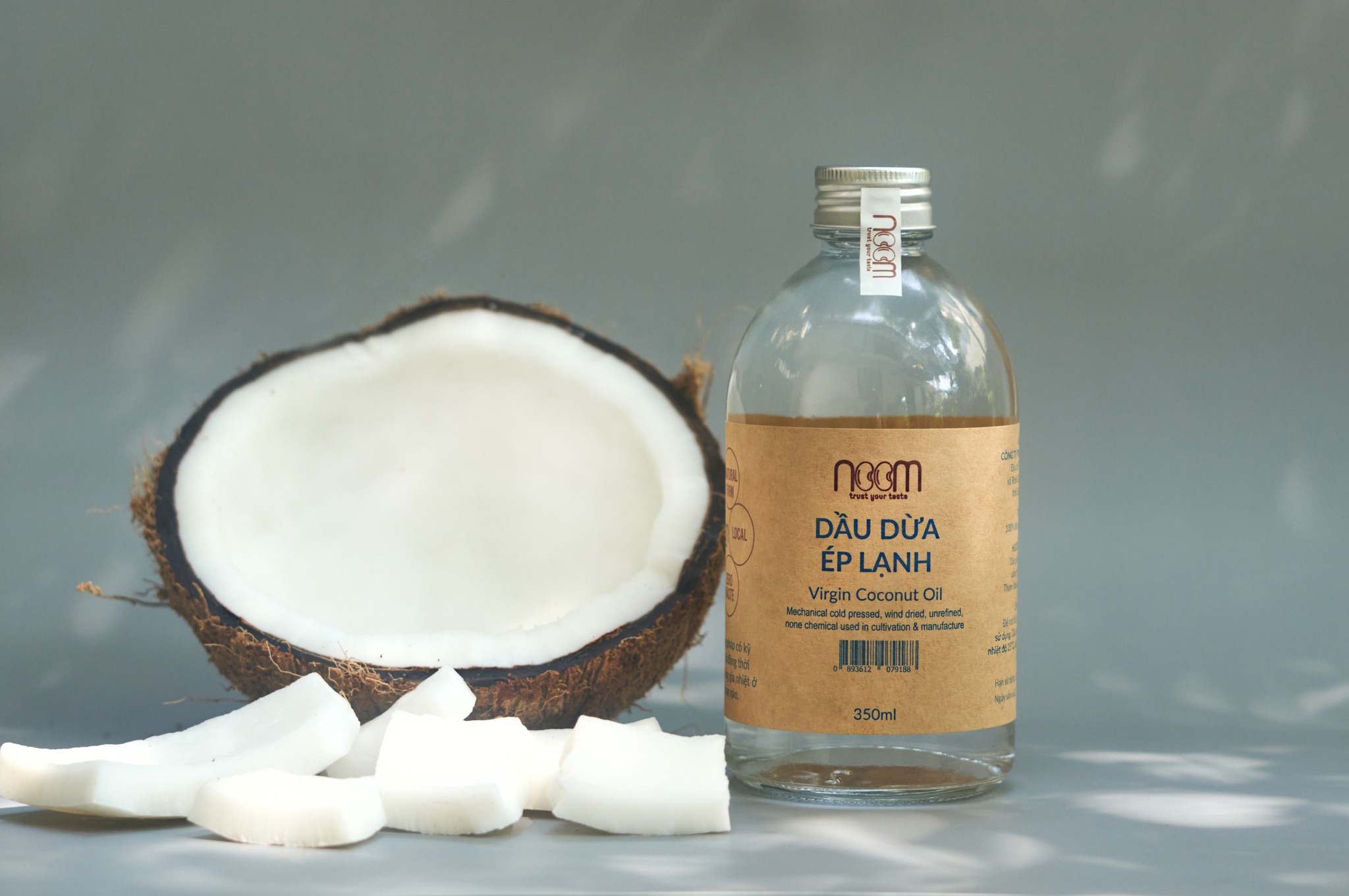 Dầu dừa nguyên chất ép lạnh Noom 100ml