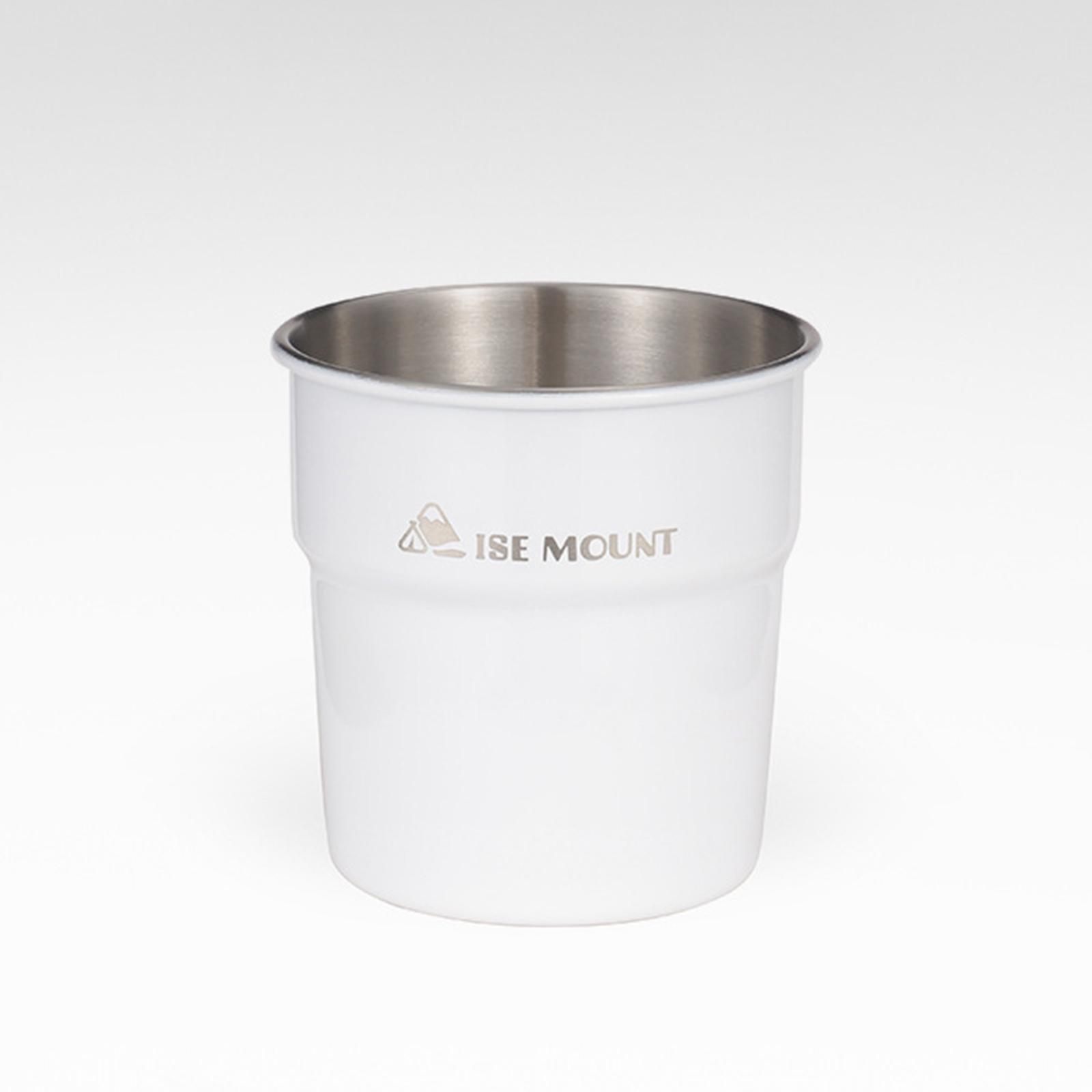 Camping Coffee Mug Stainless Steel Cup Drinking Glasses Ultralight Stackable Water Cup Travel Cup for Picnic Camping Campfire Travel Cooking
