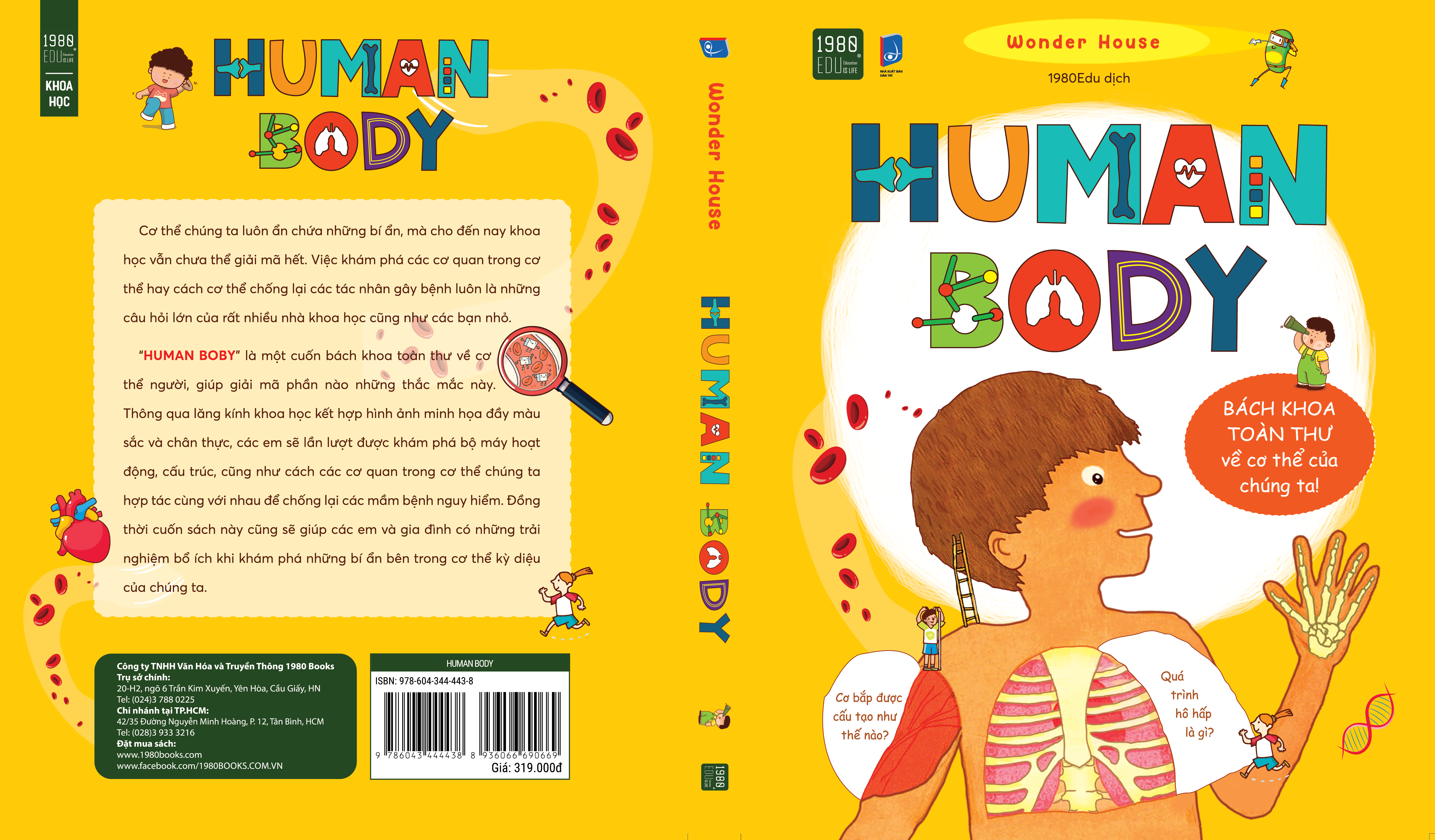 Human Body: Bách khoa toàn thư về cơ thể của chúng ta - Wonder House