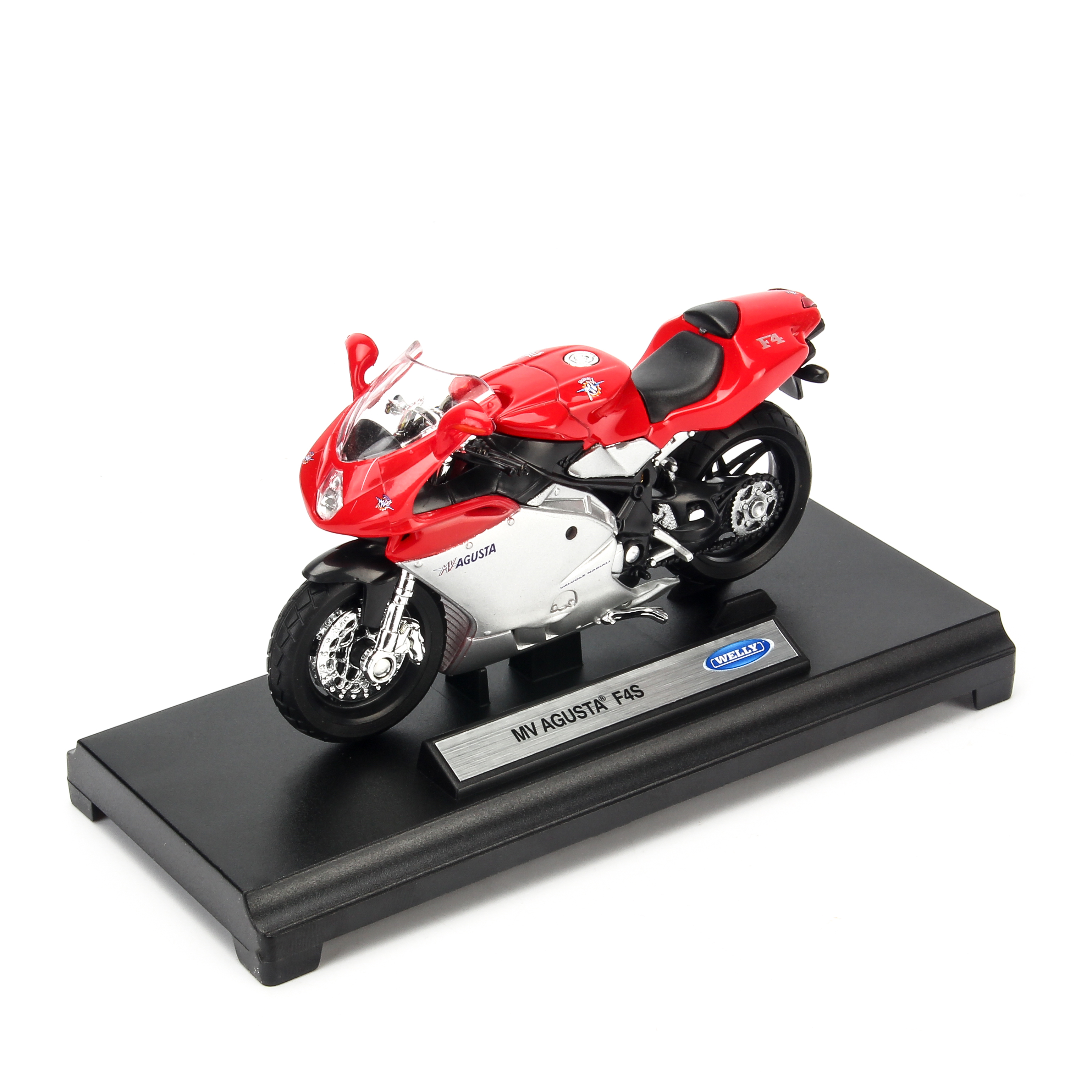 Mô hình xe mô tô MV Agusta F4S Red 1:18 Welly- 12153PW