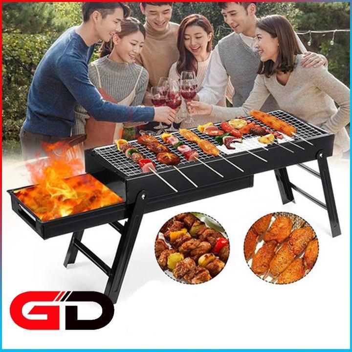 Bếp nướng than hoa BBQ ngoài trời cao cấp - Cỡ Lớn - T2K Shop