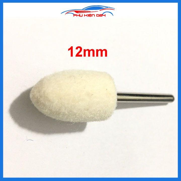Đầu len trục 3mm đánh bóng kim loại, trang sức, viền điện thoại đầu trụ tròn nón