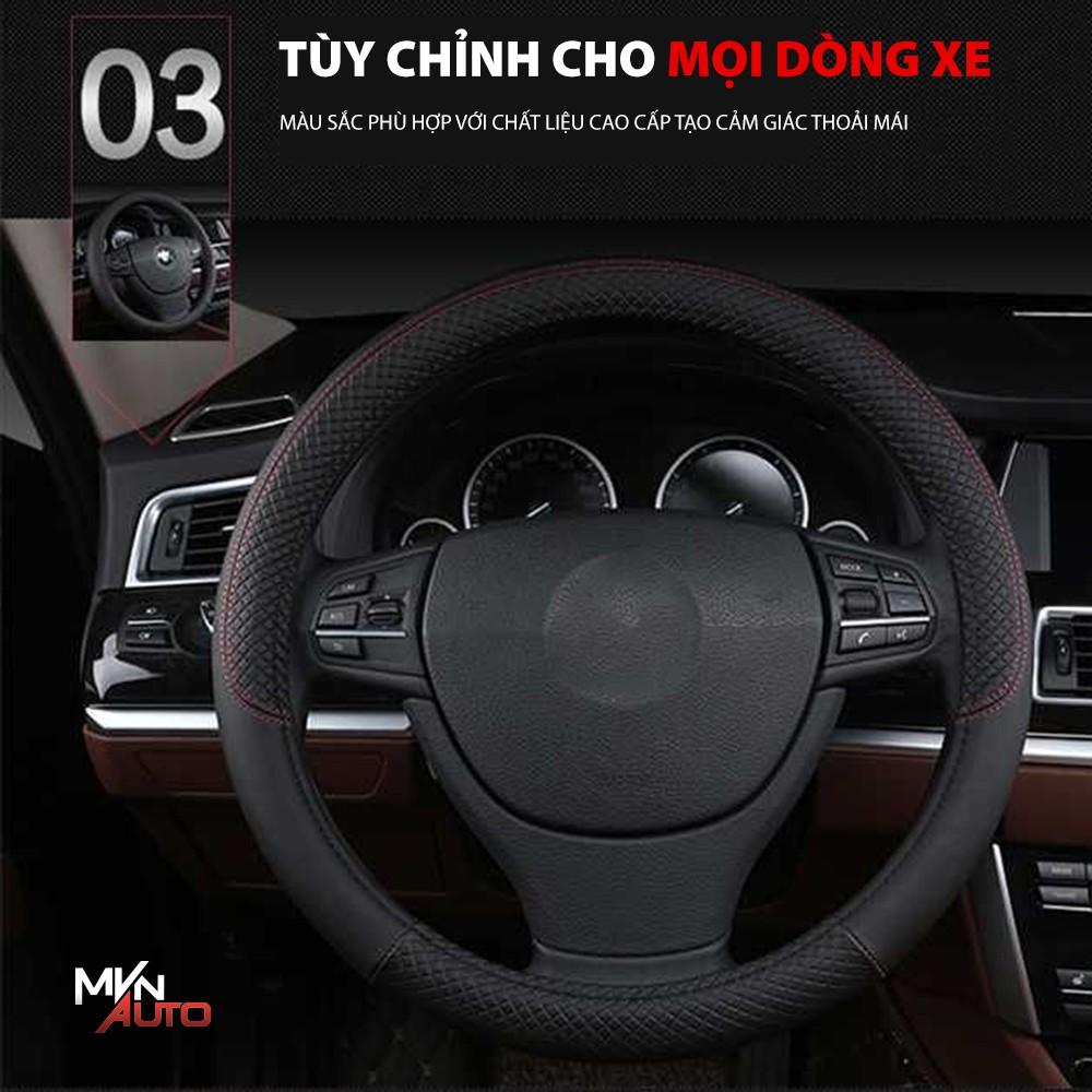 Bọc Vô Lăng Da Cao Cấp – Bọc Chống Trượt Khi Đánh Lái