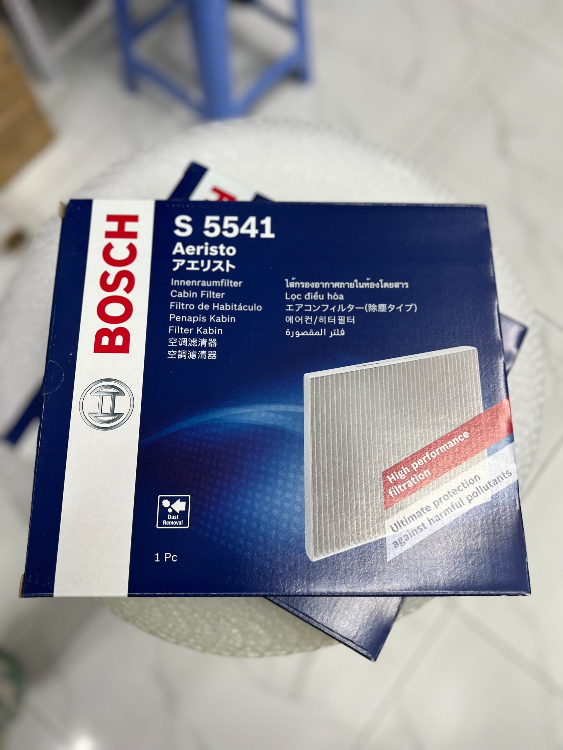 Lọc Gió Điều Hòa BOSCH Aeristo S5541 cho xe Hyundai i10 , Kia Morning - Hibu