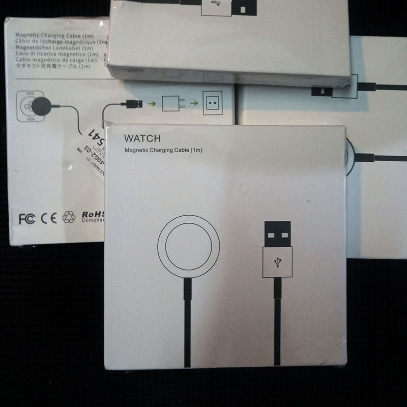 Cáp sạc không dây cho đồng hồ thông minh Apple Watch Magnetic 1m - Sạc siêu nhanh - Hỗ trợ Full Series