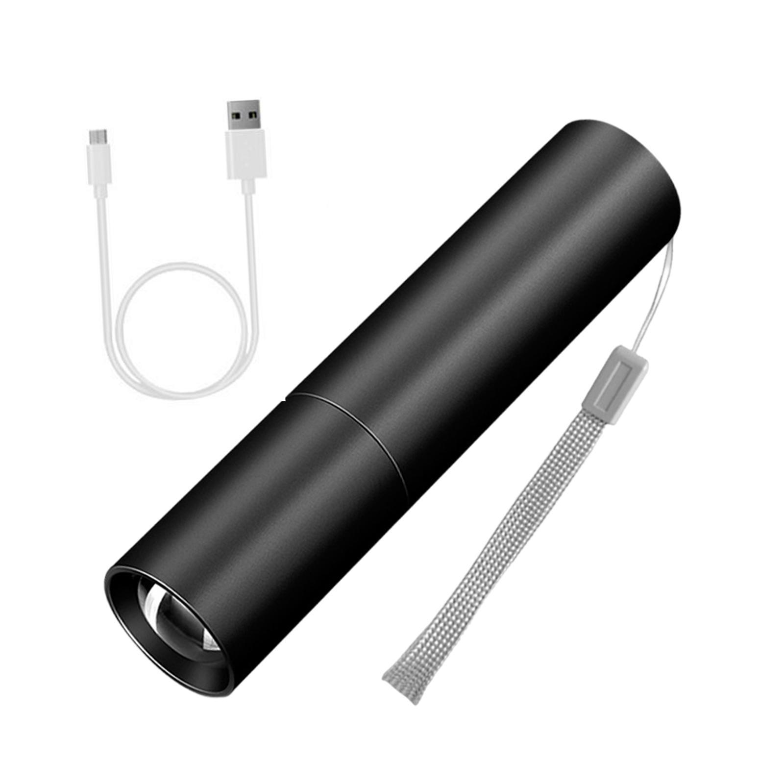 LED Flashlight Small Flashlights High Lumens Handheld Flashlight Waterproof Searchlight Torch Light with Lanyard for Outdoor Fishing Camping