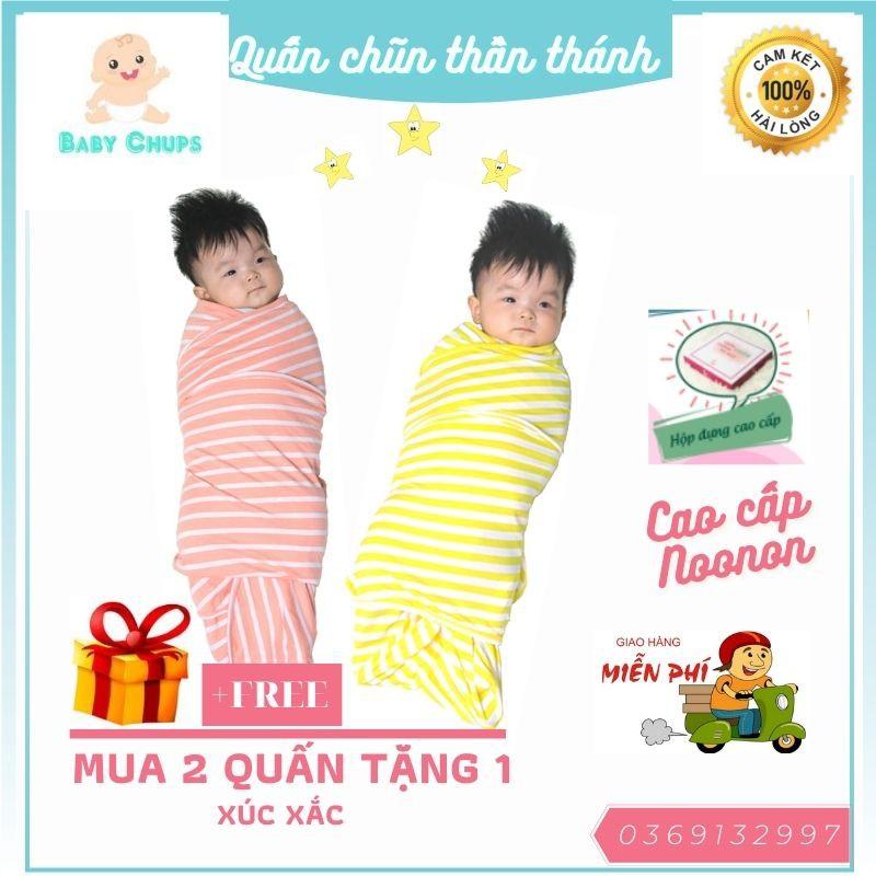 Quấn chũn ️ ️ Quấn cổ điển vải mềm - Nhộng chũn cho bé sơ sinh - Nuôi con theo EASY