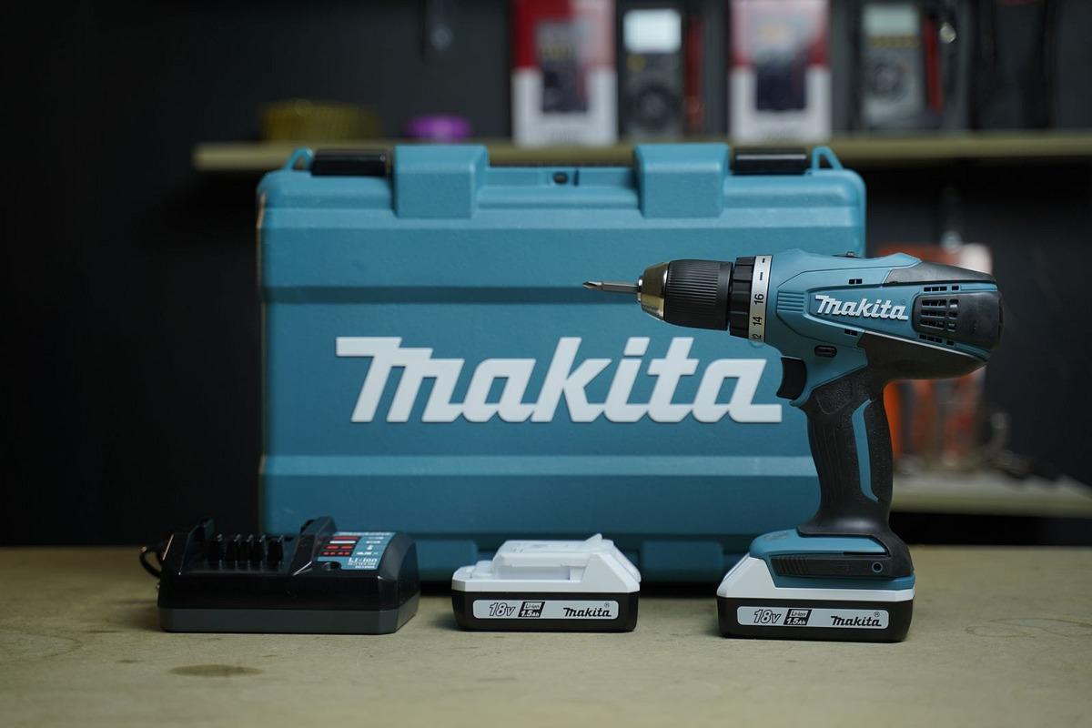 MÁY KHOAN VẶN VÍT 18V MAKITA DF457DWE - HÀNG CHÍNH HÃNG