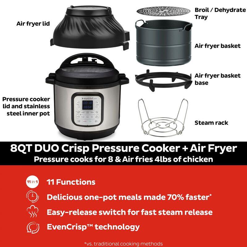 Nồi Áp Suất Instant Pot 11in1, Nồi Áp Suất Kiêm Nồi Chiên Không Dầu Đa Năng, 7.6l, 1500W, 13 Chức Năng Nấu, Nhập Đức