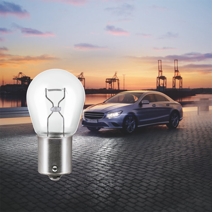 Combo 2 Bóng Đèn Sau 1 Tim OSRAM Original P21W 12V 21W