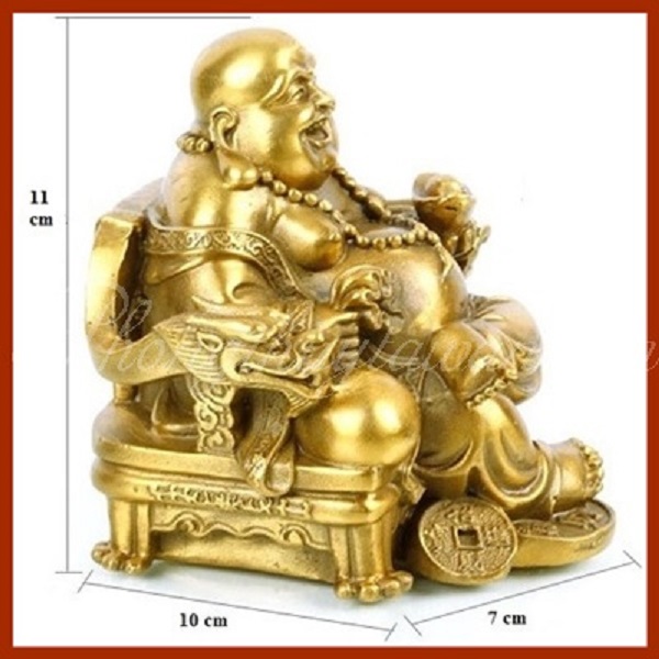 Phật Di Lặc Đồng Cao 11cm
