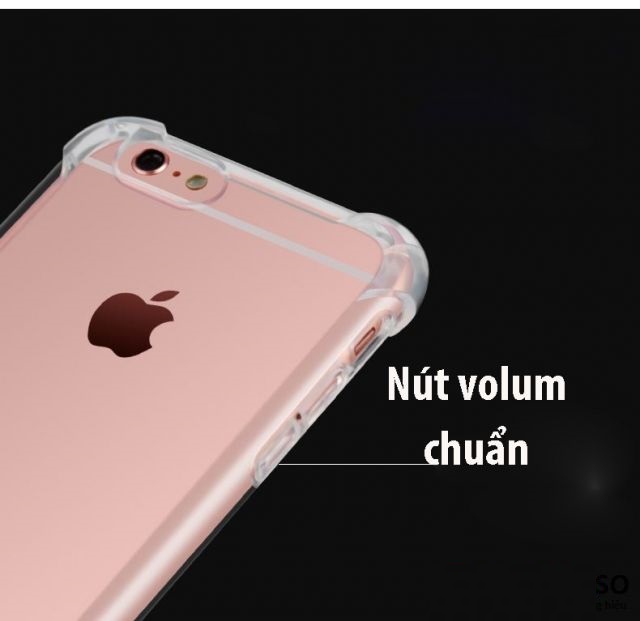 Ốp lưng dẻo trong chống sốc cao cấp dành cho iPhone 6