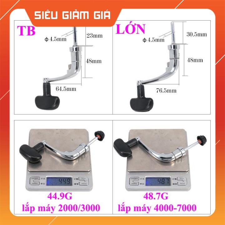 Tay Quay Máy Câu Cá Deukio Full Inox Siêu Chắc Chắn