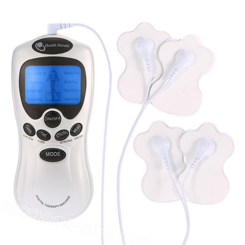 Máy Massage Xung Điện, Bấm Huyệt SYK 208 - Gồm 4 Miếng Dán Xung Đều, Thoải Mái, Hiệu Quả -- Hàng Chất Lượng KST