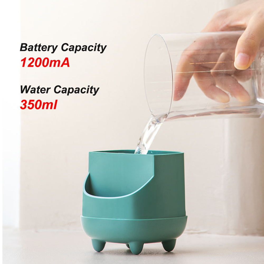 Máy Phun Sương Tạo Ẩm Không Khí USB Không Dây Siêu Âm Tinh Máy Khuếch Tán Tinh Dầu Hình Thú Dễ Thương Humidificador Với Bầu Không Khí Đèn Nhà