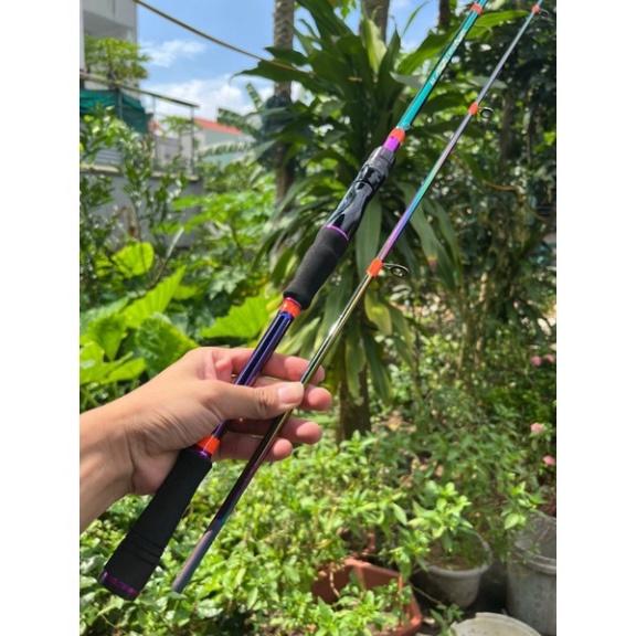 (sale)  Cần câu lure máy đứng + ngang CARON TITAN (DAIWA) - đại hạ giá