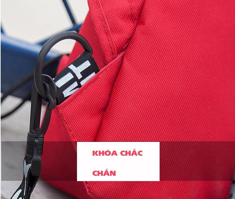 HOT TREND 2019 -TÚI MINI ĐEO CHÉO NỮ VẢI OXFORD MÀU XANH