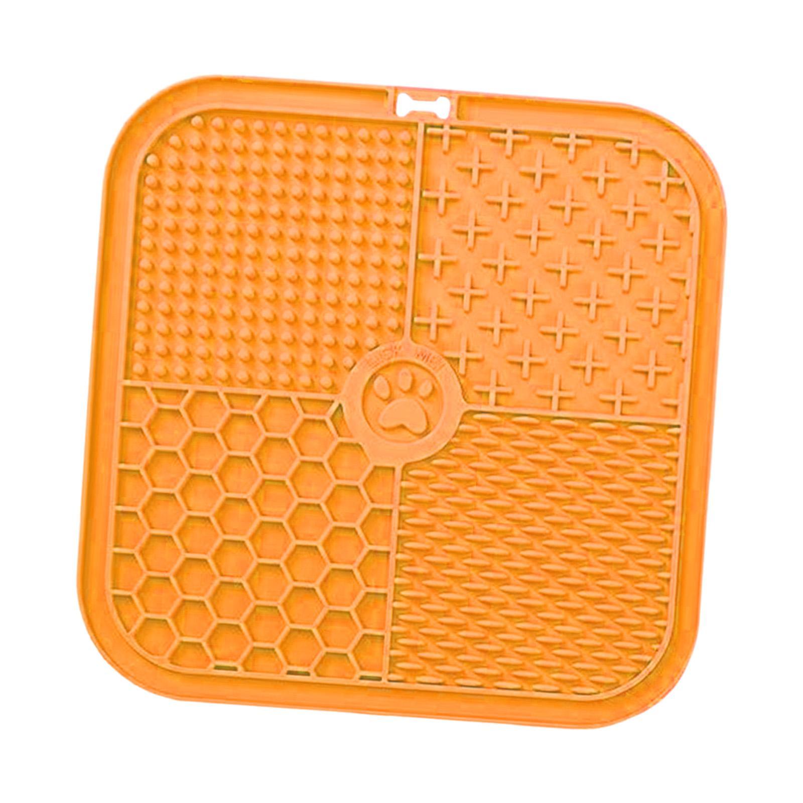 Licking Mat for Dogs and Cats with Suction Cups Pet Food Licking Mat