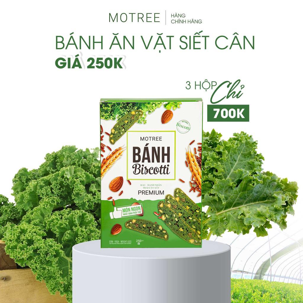 Bánh ăn kiêng giảm cân biscotti Motree cao cấp 250gr