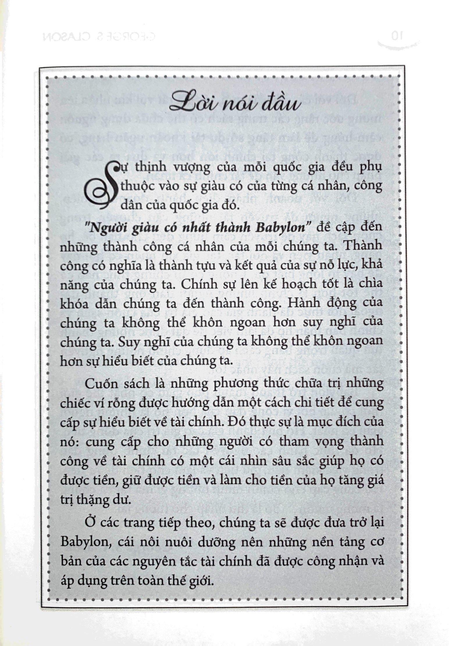 Người Giàu Có Nhất Thành Babylon