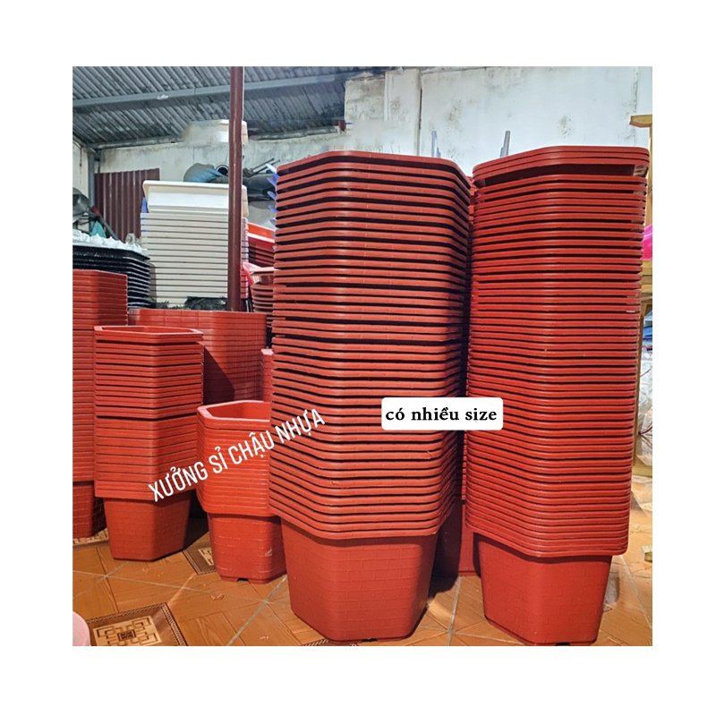 25 Chậu nhựa trồng cây Lục Giác Fa450 chất lượng cao siêu bềnh đường kính 33x22cm- 77543