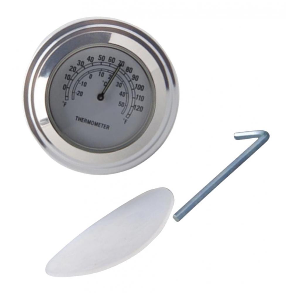 2pcs/set Motorcycle 7/8" 1" Handlebar  Clock & Temp  Kit