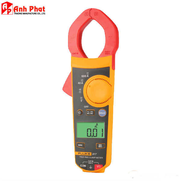 Fluke 317 Ampe kìm đo dòng điện ac/dc 600A