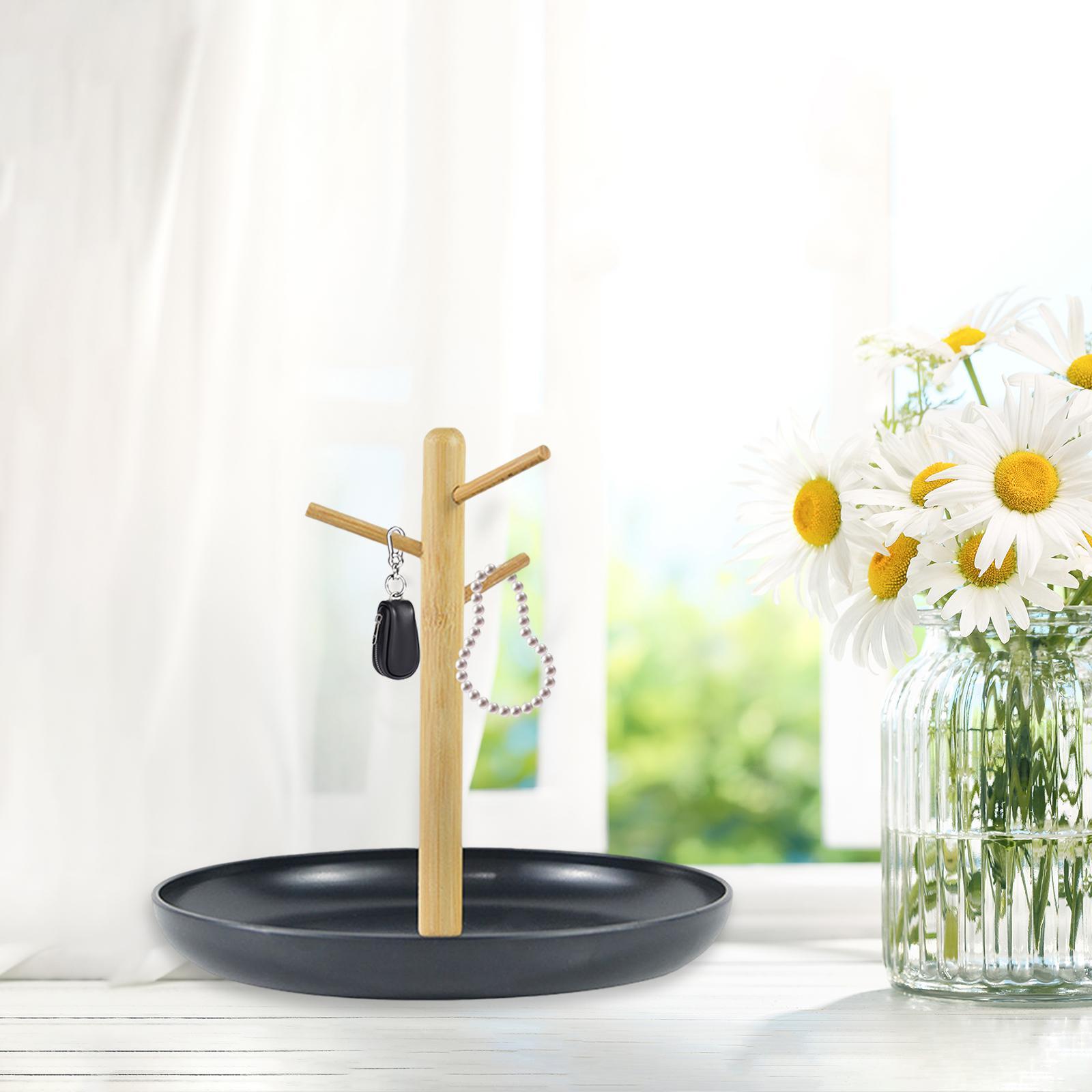 2x Jewelry Tray Cosmetic Perfume Makeup Display for Kitchen Bathroom