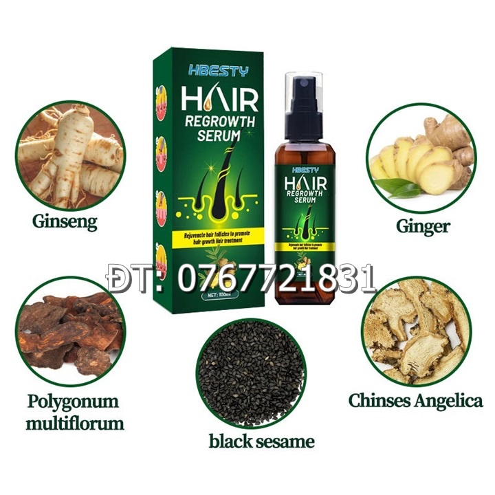 Serum dưỡng mọc tóc, giúp tóc mọc nhanh, nhiều và dày, sợi tóc đen bóng xuất xứ Nhật Bản – Mã số 1230