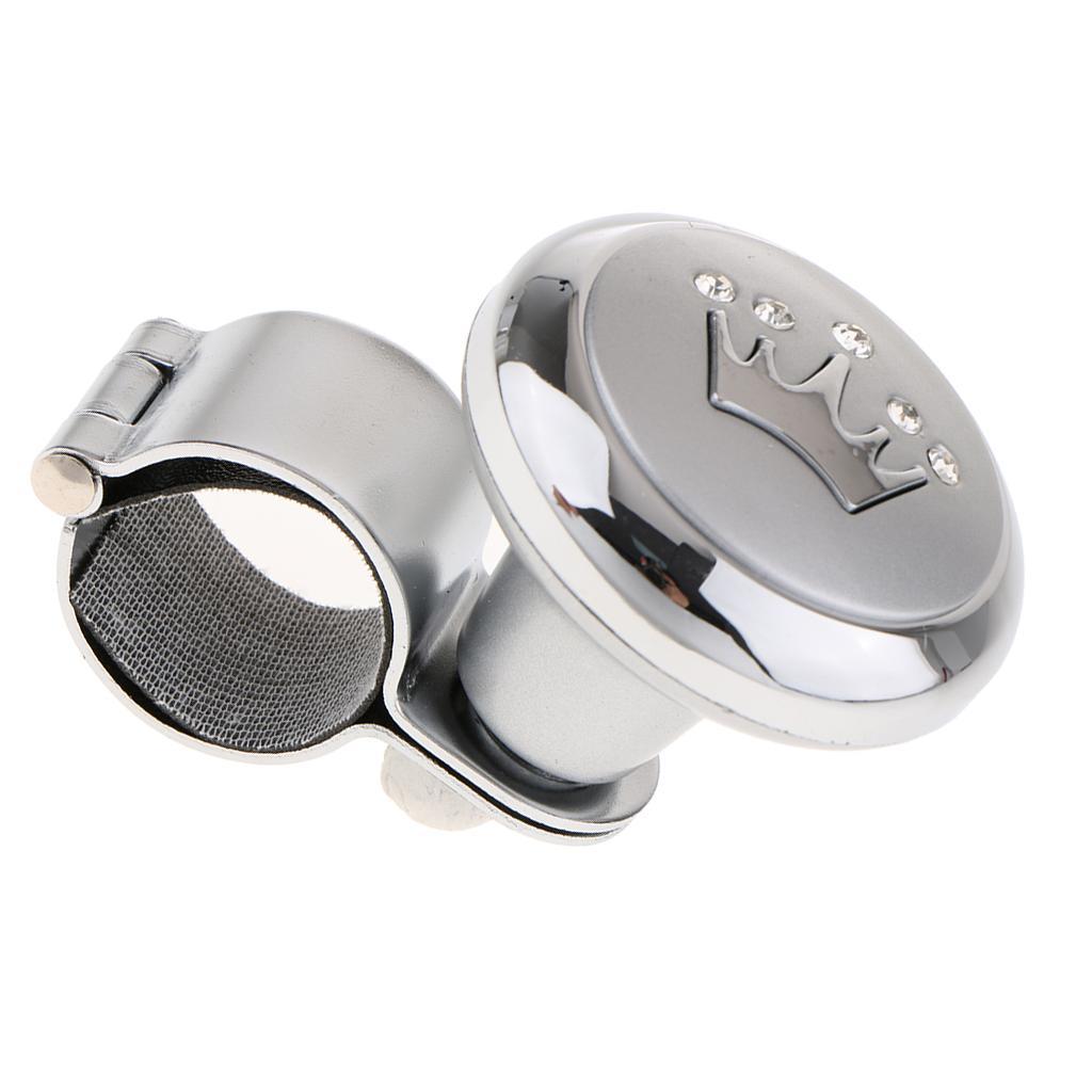 2Pcs Steering Wheel Aid Power Handle Assister Knob for Car Truck
