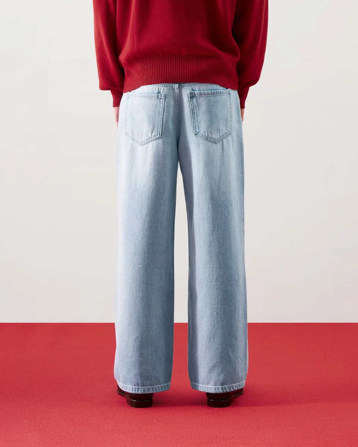 Quần denim nam / Quần jean Form Straight - ROUTINE 10F25DPA021