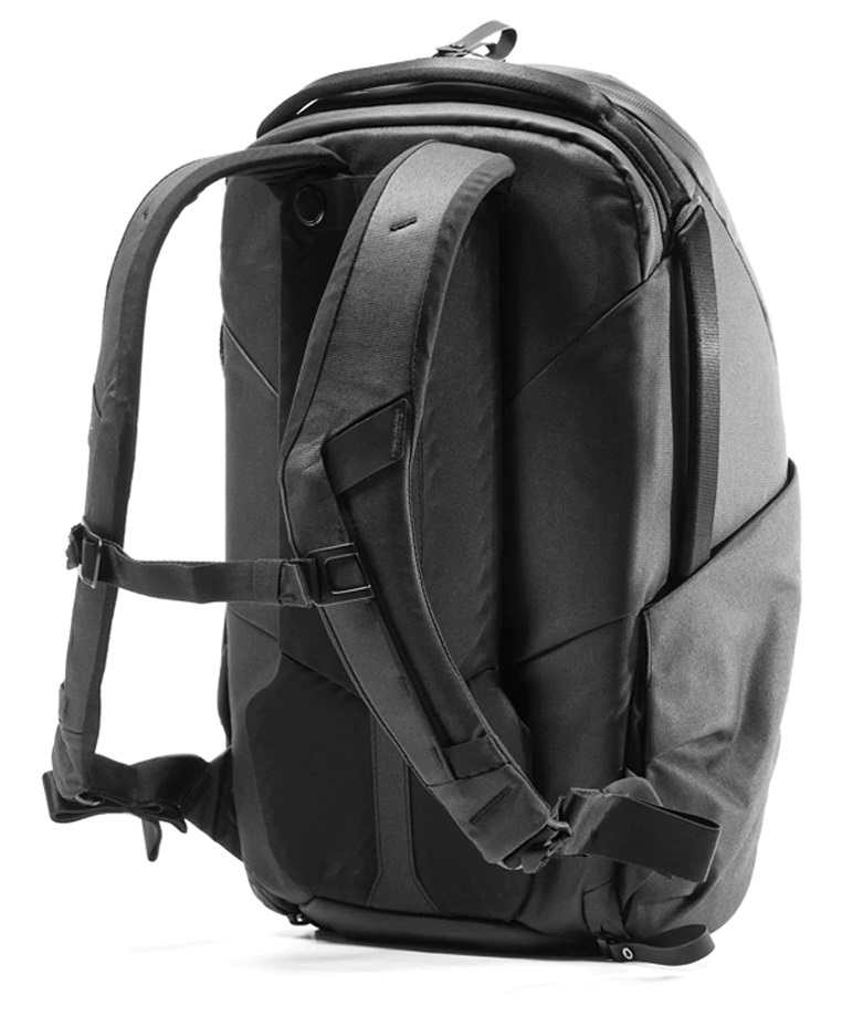 Balo máy ảnh Peak Design Everyday Backpack Zip 20L Black Ver 2, Hàng chính hãng