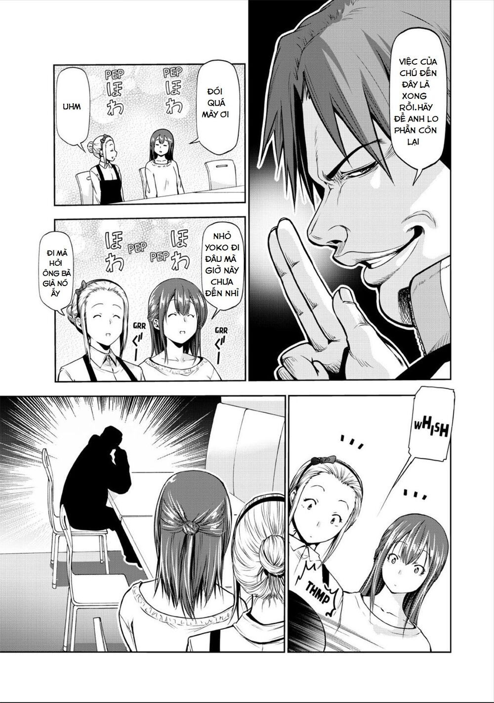 cô gái thích lặn - grand blue chapter 62.5 11