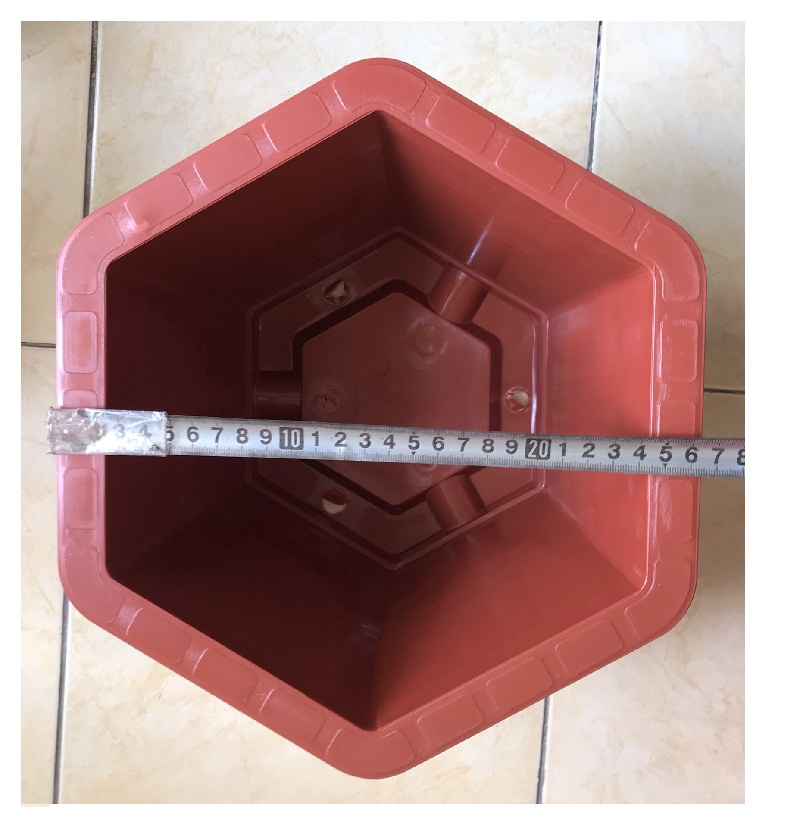 2 Chậu Nhựa Trồng Cây Cảnh, Hoa FA-350 Bình Thuận Plastics