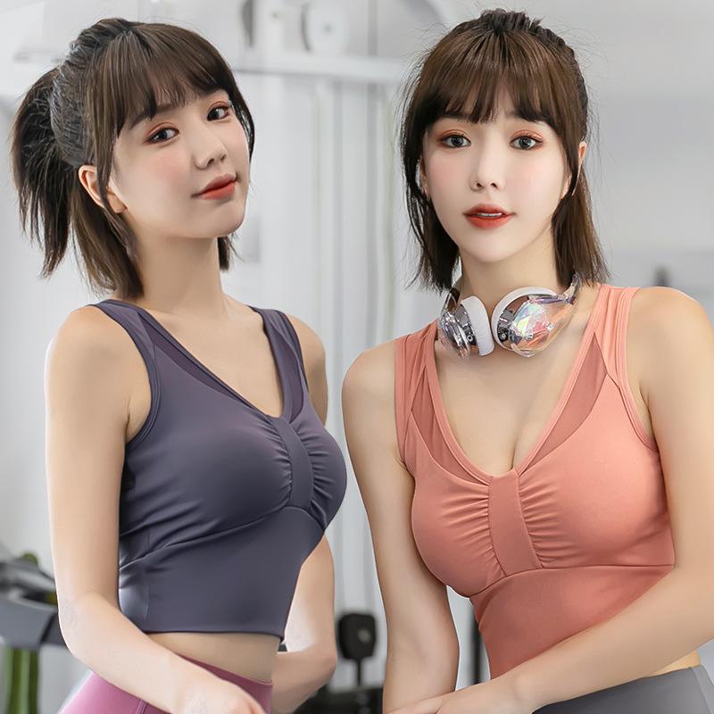 Áo Ngực Thể Thao Chống Sốc Lưng Chữ U Xẻ Sâu