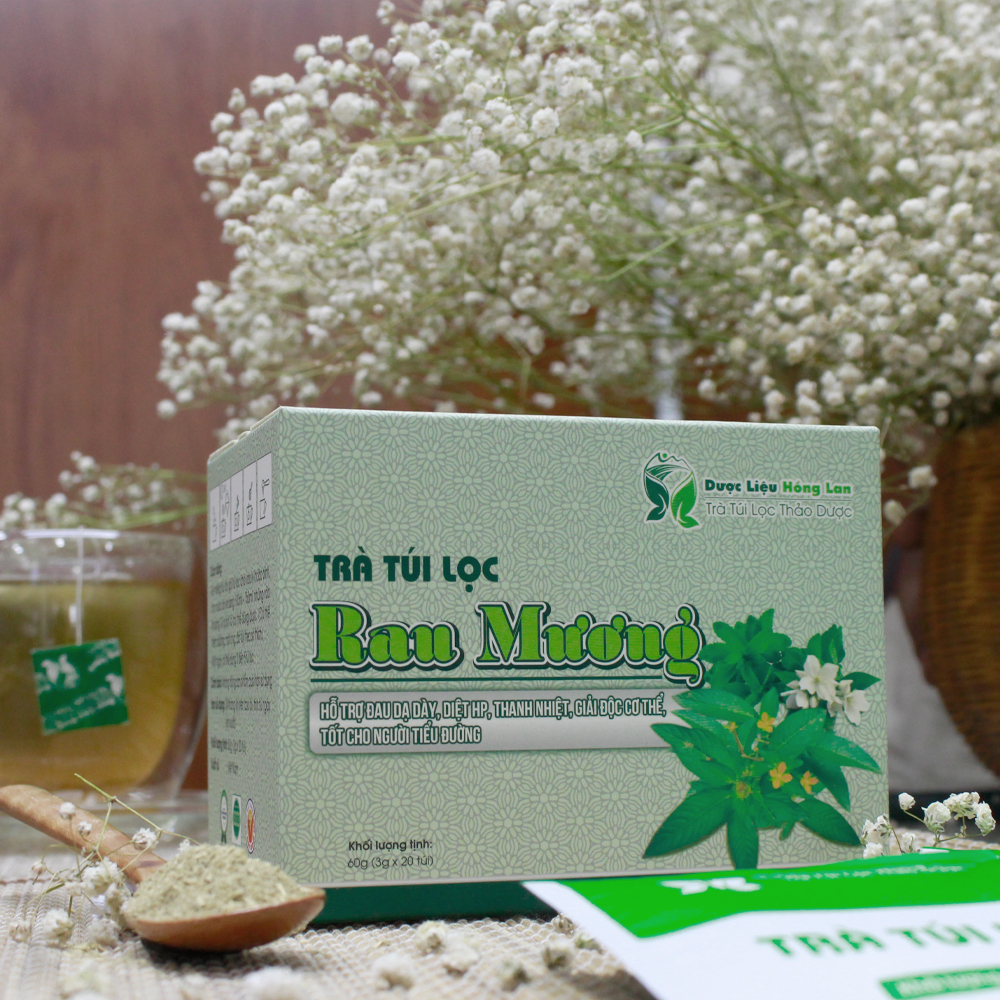 Trà Túi Lọc Rau Mương 60g Dược Liệu Hồng Lan