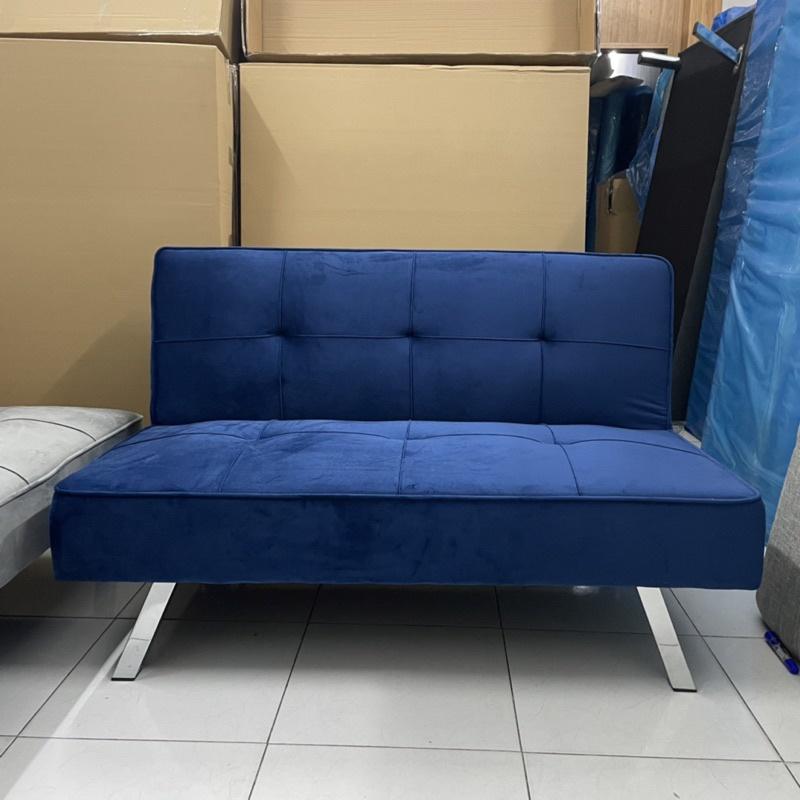 Ghế Sofa mini 1.2m chân kim loại - Sofa Giường - Sofa Bed thông minh cho phòng nhỏ