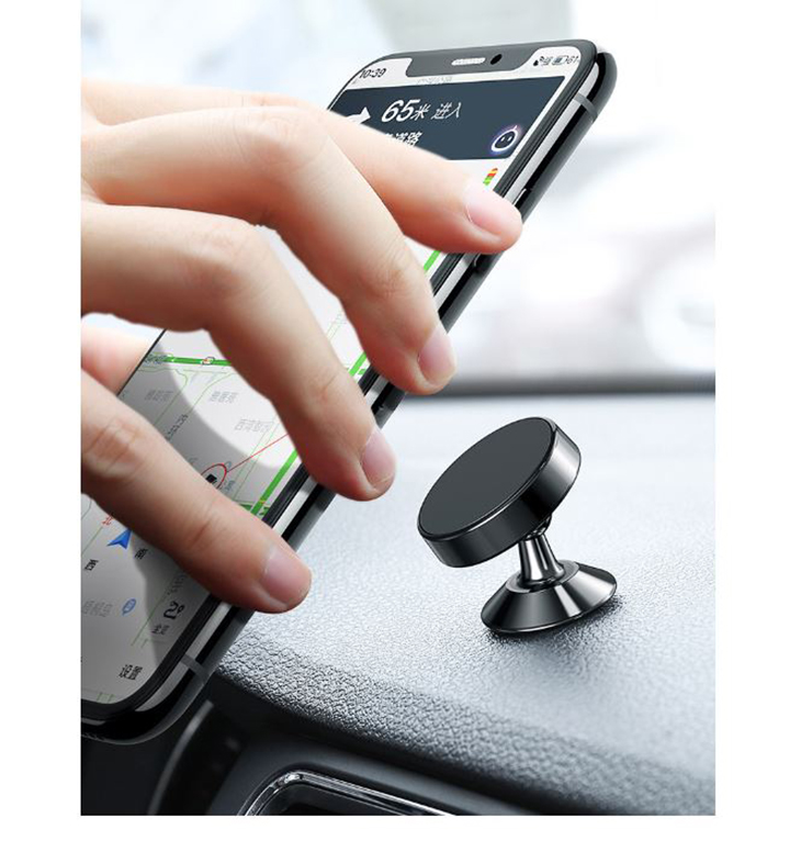 Đế Hít Nam Châm Điện Thoại Xoay 360 Độ Gắn Taplo Ô Tô