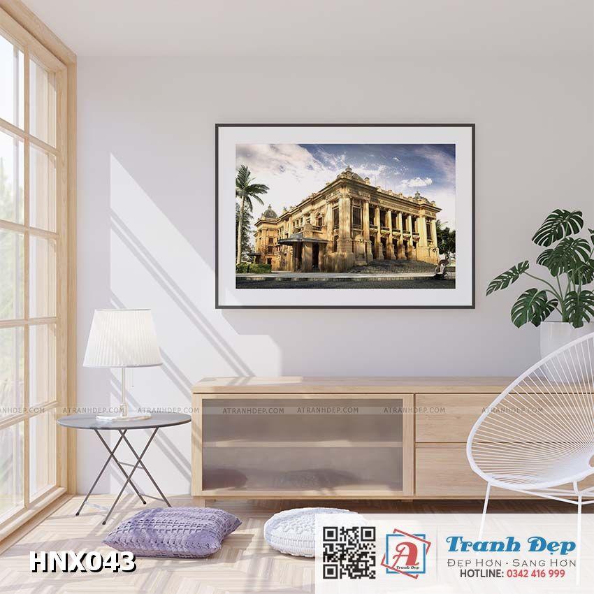 Tranh phong cảnh Hà Nội xưa - HNX043
