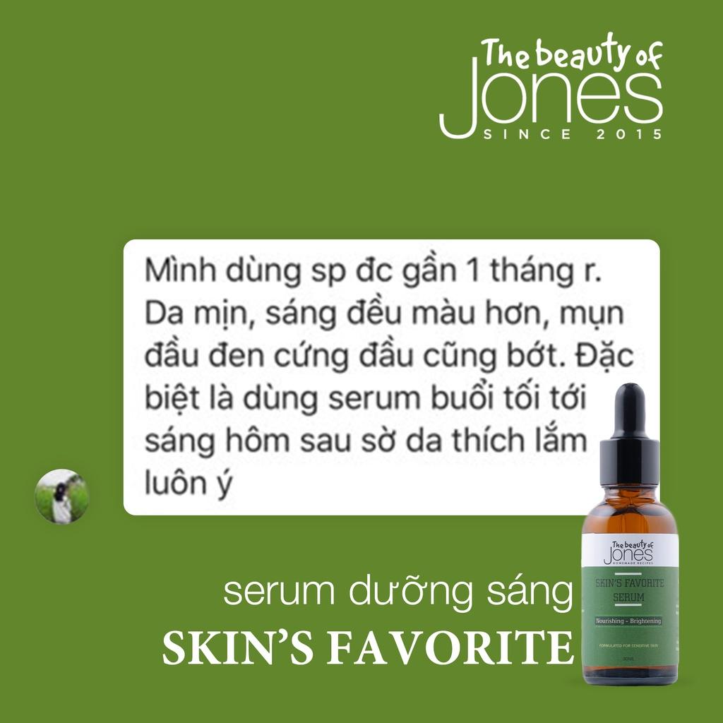 Set dưỡng sáng da và chống nắng cho da dầu The Beauty of Jones