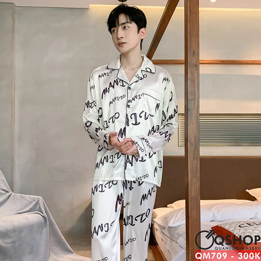 Bộ đồ pijama nam quàn dài, tay dài QSHOP QM709