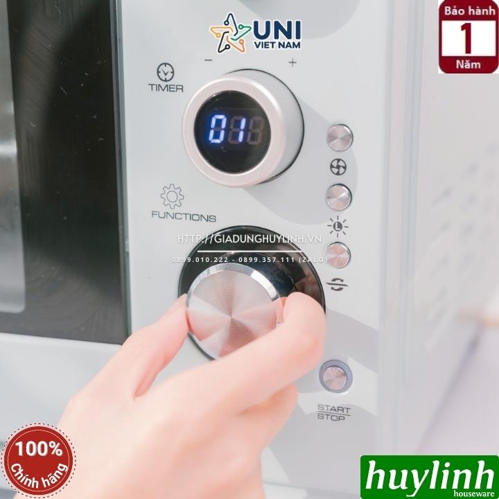 Lò nướng điện đối lưu Unitech LU-63 - 2200W - Dung tích 63 lít - 9 Chức năng - Hàng chính hãng