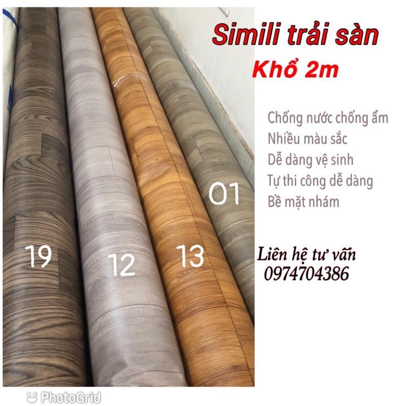 Simili vân gỗ sần hàng Việt Nam