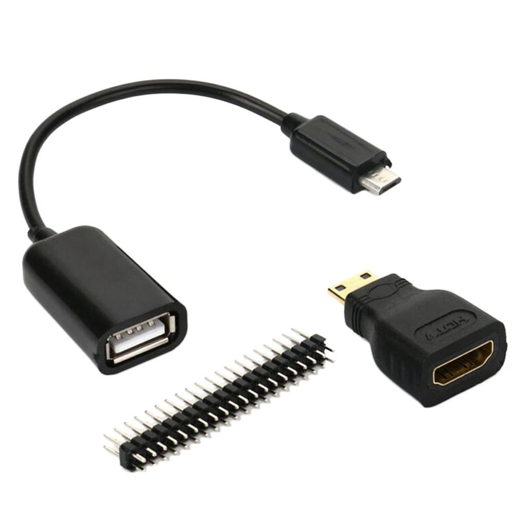 Mini- Male To   Female Micro USB GPIO For