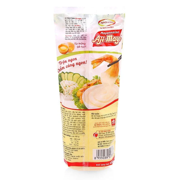 Xốt Mayonnaise Vị Nguyên Bản Aji-mayo 430g